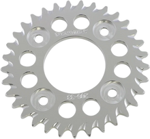 Load image into Gallery viewer, VORTEX Aluminum Sprocket - Silver - Rear - 33 Tooth 206-33 - Main Product View