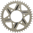 Load image into Gallery viewer, VORTEX Aluminum Sprocket - Silver - Rear - 42 Tooth 454-42 - Main Product View