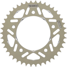 Load image into Gallery viewer, VORTEX Aluminum Sprocket - Silver - Rear - 42 Tooth 654A-42 - Main Product View