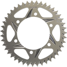 Load image into Gallery viewer, VORTEX Aluminum Sprocket - Silver - Rear - 43 Tooth 435-43 - Main Product View
