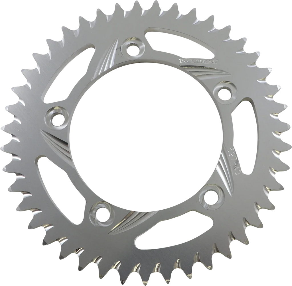 VORTEX Aluminum Sprocket - Silver - Rear - 43 Tooth 527-43 - Main Product View