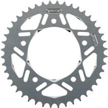 Load image into Gallery viewer, VORTEX Aluminum Sprocket - Silver - Rear - 44 Tooth 654A-44 - Main Product View