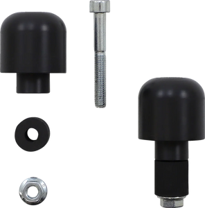 VORTEX Bar End Slider - Black BE118K - Main Product View