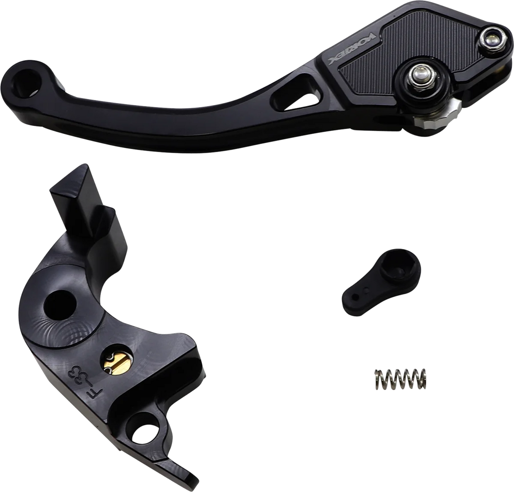 VORTEX Brake Lever - Short - Black LVB164 - Main Product View