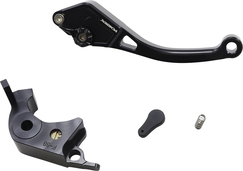 VORTEX Brake Lever - Short - Black LVB165 - Main Product View