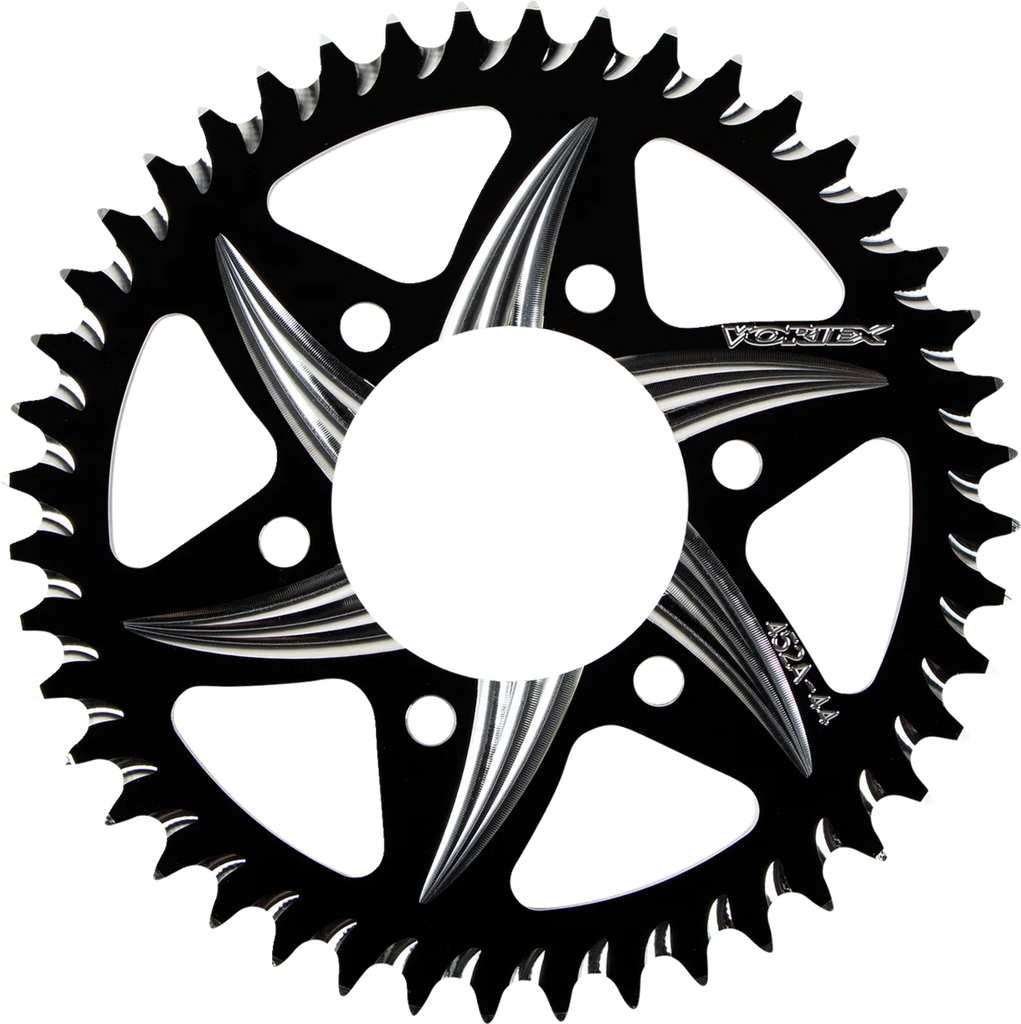 VORTEX CAT5 Sprocket - Black - 44 Tooth 452AZK-44 - Main Product View
