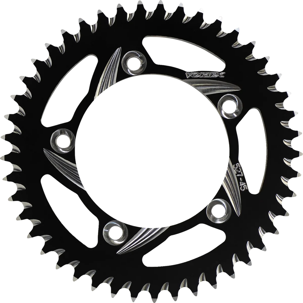 VORTEX CAT5 Sprocket - Black - 45 Tooth 527ZK-45 - Main Product View