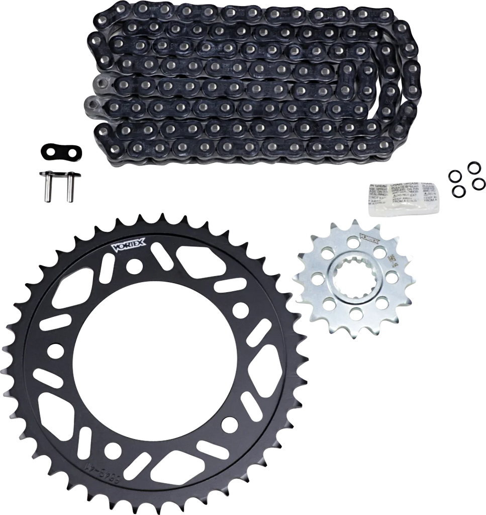 VORTEX Chain Kit - Black CK6378 fits Yamaha Yzf-r1 - Main Product View