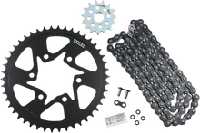 Load image into Gallery viewer, VORTEX Chain Kit - Black CK6394 fits Kawasaki Versys 650 - Main Product View