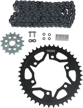 Load image into Gallery viewer, VORTEX Chain Kit - Black CK6402 fits Suzuki GSX-R 600 - Main Product View
