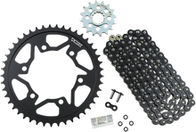 Load image into Gallery viewer, VORTEX Chain Kit - Black CK6453 fits Yamaha FZ-09 - Main Product View