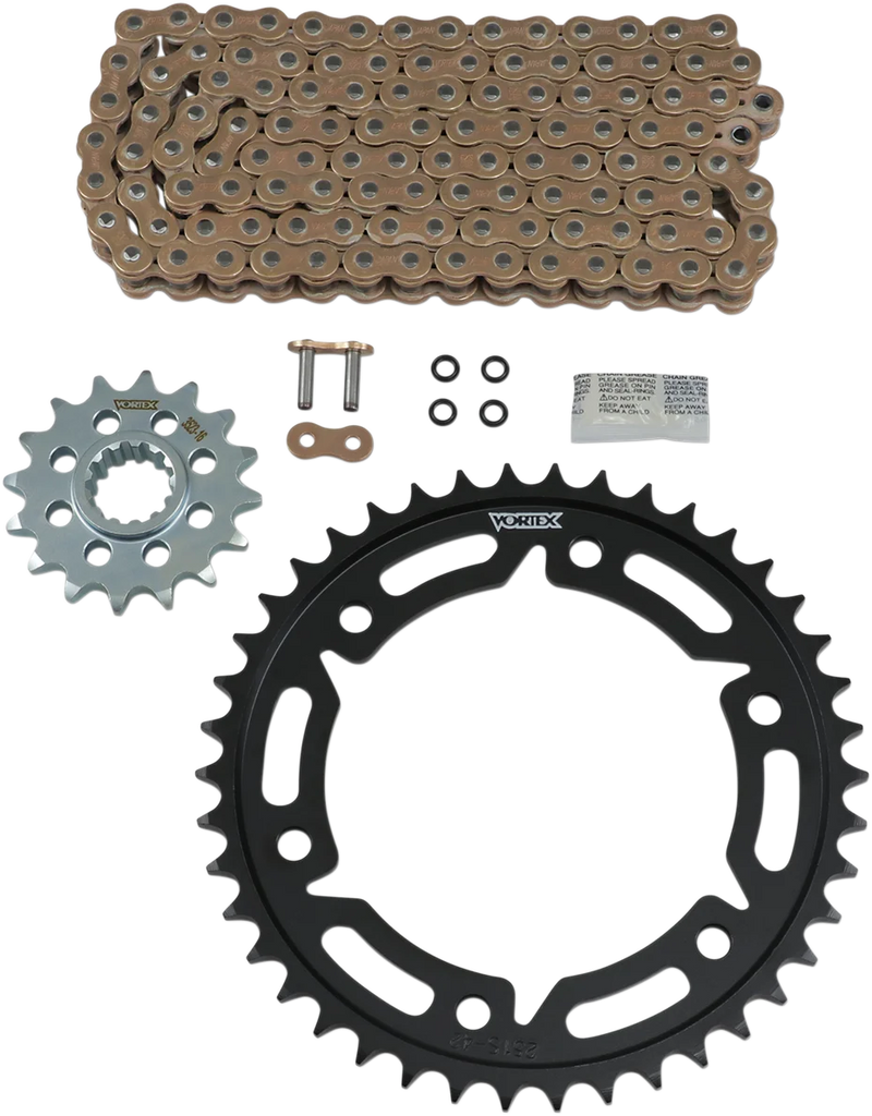 VORTEX Chain Kit - Gold CKG2152 fits Honda CBR 1000 RR - Main Product View