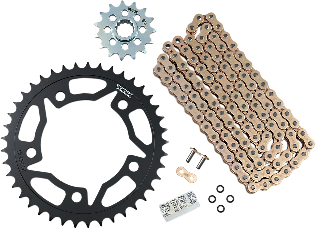 VORTEX Chain Kit - Gold CKG2271 fits Honda CBR 500 - Main Product View