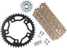 Load image into Gallery viewer, VORTEX Chain Kit - Gold CKG2271 fits Honda CBR 500 - Main Product View