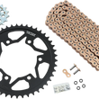 Load image into Gallery viewer, VORTEX Chain Kit - Gold CKG6132 fits Yamaha Yzf-r6 - Main Product View