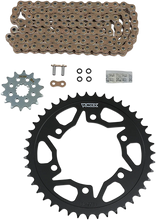 Load image into Gallery viewer, VORTEX Chain Kit - Gold CKG6385 fits Yamaha Yzf-r3 - Main Product View