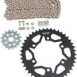 Load image into Gallery viewer, VORTEX Chain Kit - Gold CKG6402 fits Suzuki GSX-R 600 - Main Product View