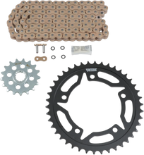 Load image into Gallery viewer, VORTEX Chain Kit - Gold CKG6415 fits Suzuki GSX-S 750 / GSX-S 750Z - Main Product View