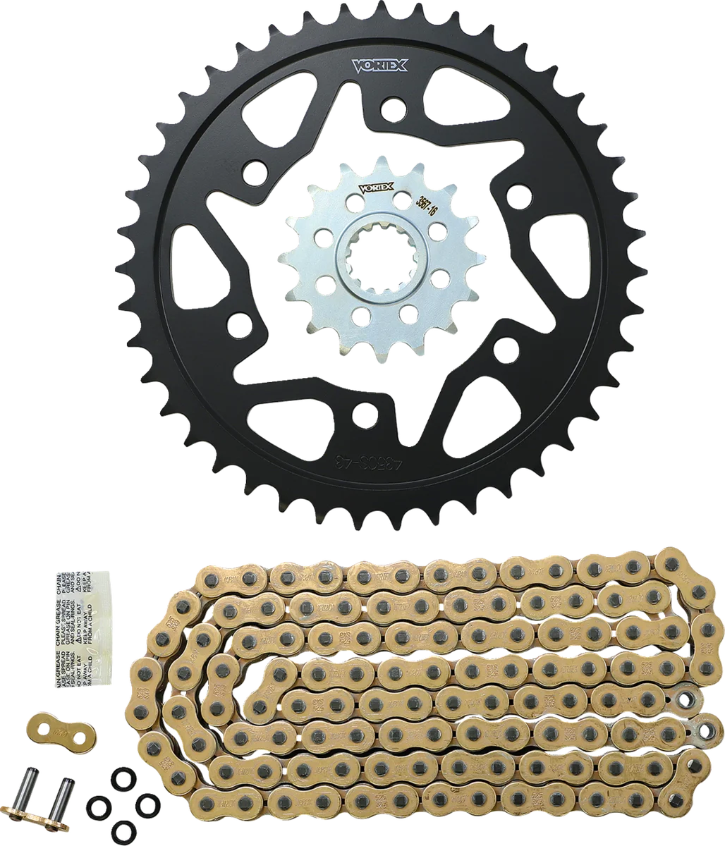 VORTEX Chain Kit - Gold CKG6470 – CI Motorsports