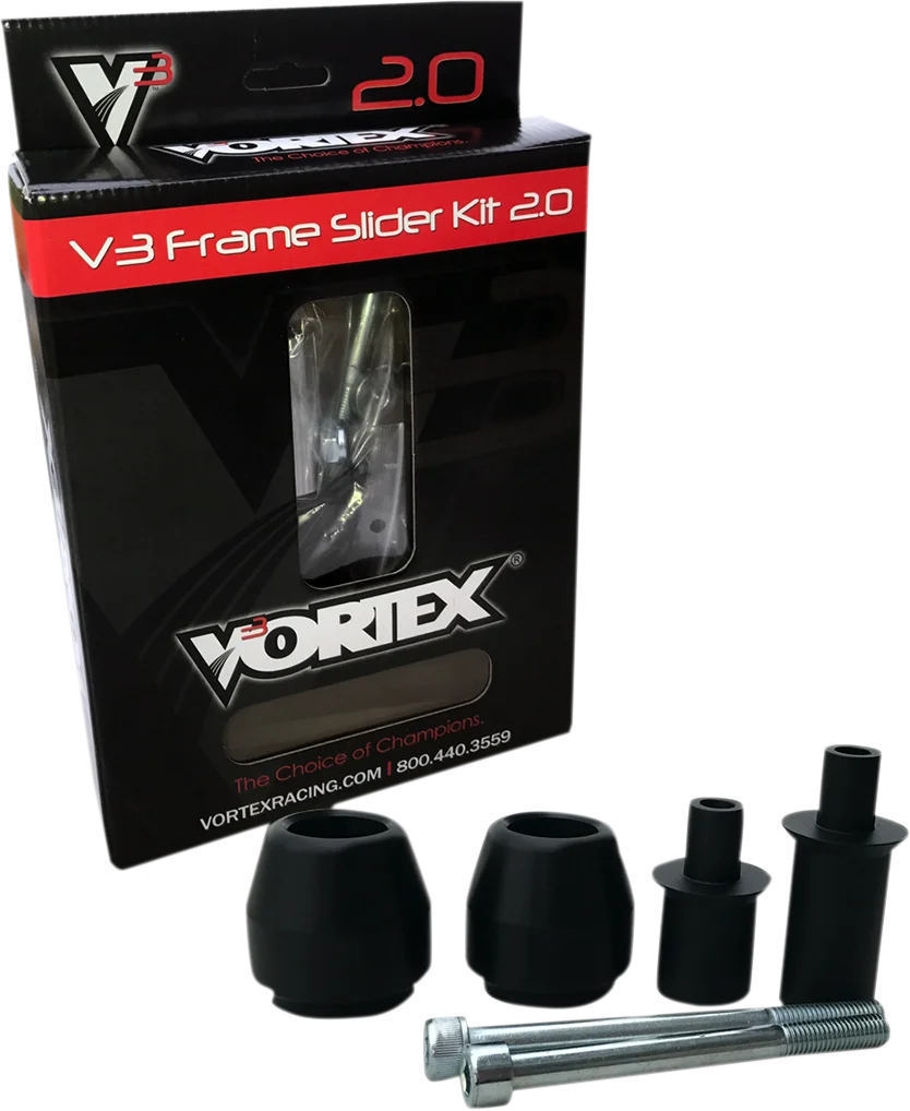 VORTEX Frame Slider Kit - SR173 fits Yamaha Yzf-r6 - Side View