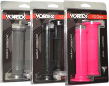 Load image into Gallery viewer, VORTEX Grips - V3 - Black GR101 - Side View