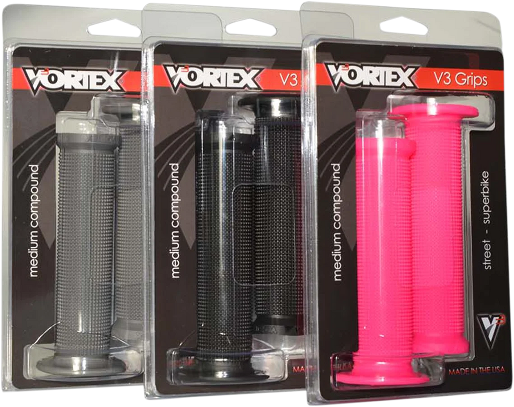 VORTEX Grips - V3 - Gray GR102 - Side View