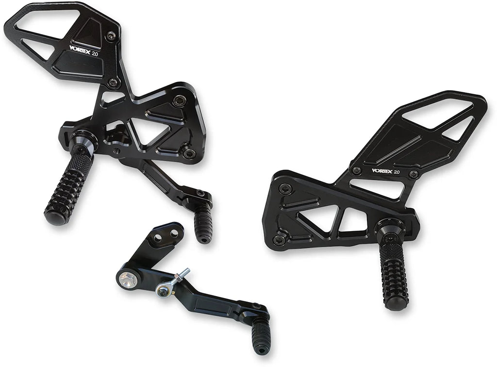 VORTEX Rearset - RS671K fits Yamaha Yzf-r1 - Side View