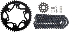 Load image into Gallery viewer, VORTEX Steel Chain Kit - Black CK6273 fits Suzuki Gsx-r600 - Main Product View
