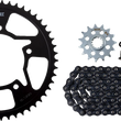 Load image into Gallery viewer, VORTEX Steel Chain Kit - Black - CK6321 fits 1999-2002 Yamaha Yzf-r6 - Main Product View