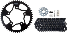 Load image into Gallery viewer, VORTEX Steel Chain Kit - Black - CK6321 fits 1999-2002 Yamaha Yzf-r6 - Main Product View