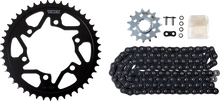 Load image into Gallery viewer, VORTEX Steel Chain Kit - Black - CK6354 fits 1998-2003 Yamaha Yzf-r1 - Main Product View