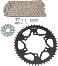 Load image into Gallery viewer, VORTEX Steel Chain Kit - Gold - CKG6362 fits 2006-2008 Yamaha Yzf-r1 - Main Product View