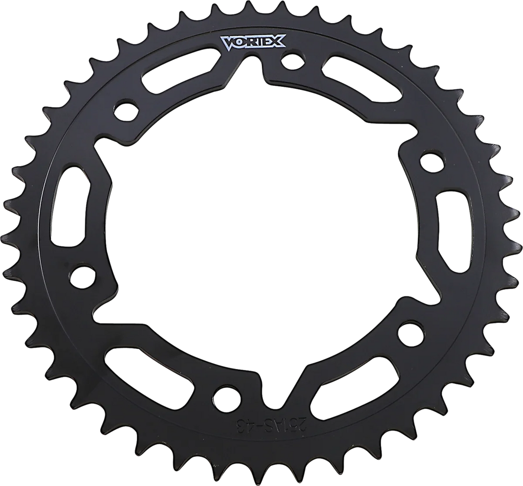 VORTEX Steel Rear Sprocket - 43 Tooth - 251AS-43 fits Honda - Main Product View
