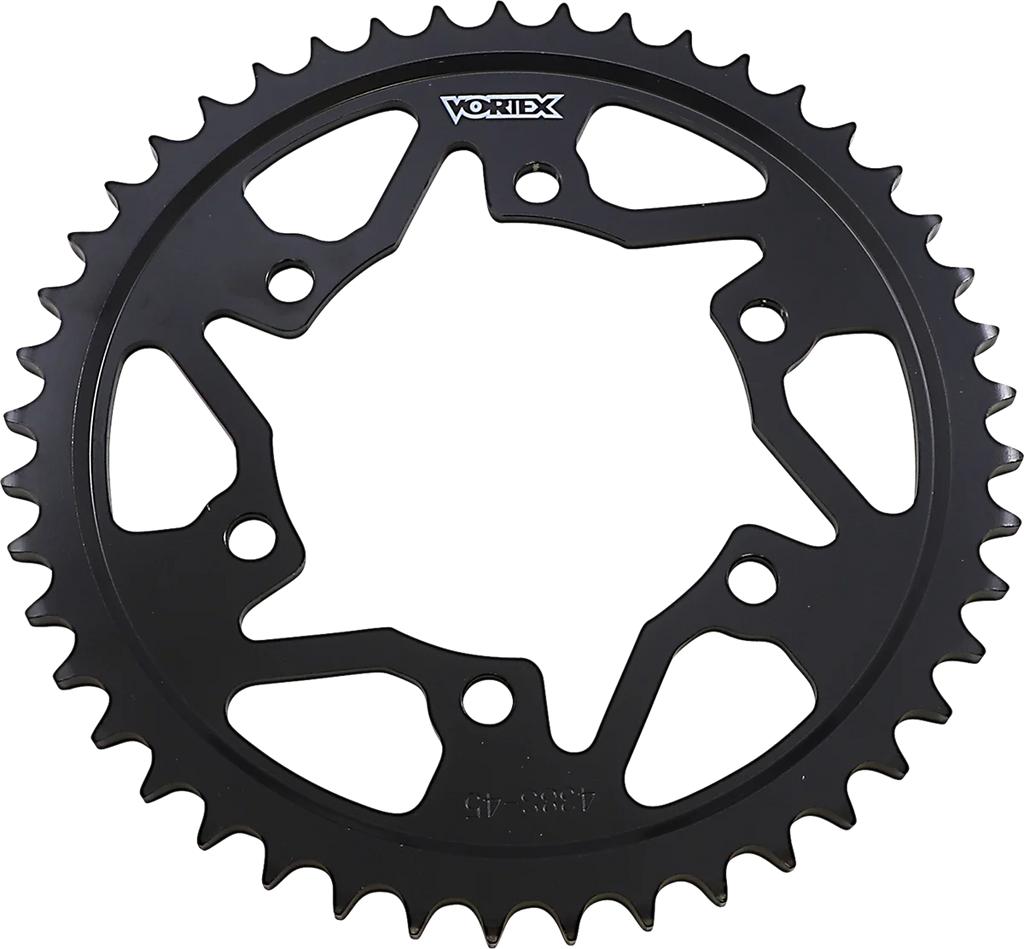 VORTEX Steel Rear Sprocket - 45 Tooth 438S-45 - Main Product View
