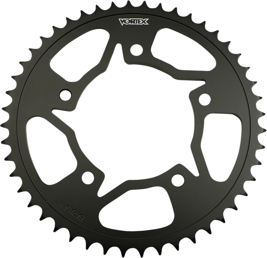 VORTEX Steel Rear Sprocket - 48 Tooth - 642AS-48 fits Yamaha - Main Product View
