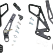 Load image into Gallery viewer, VORTEX V2 Rearset - Black - RS553K fits GSXR6 / GSXR7 - Main Product View