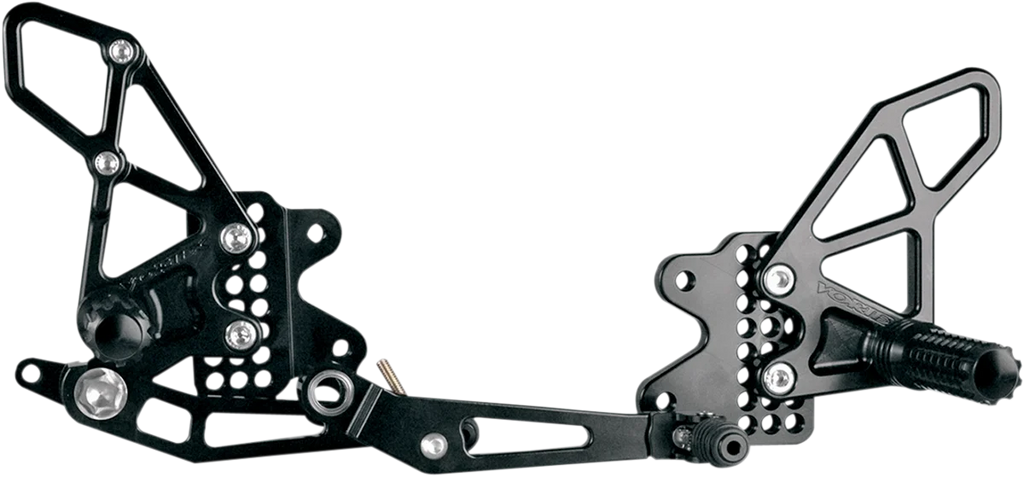 VORTEX V2 Rearset - Black - RS572K fits GSXR1000 - Main Product View
