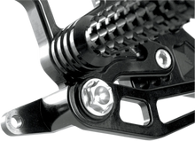 Load image into Gallery viewer, VORTEX V2 Rearset - Black - RS572K fits GSXR1000 - Side View