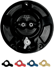Load image into Gallery viewer, VORTEX V3 Fuel Cap - Black - GC420K fits Kawasaki - Side View