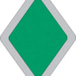 Load image into Gallery viewer, VOSS GREEN PLASTIC REFLECTIVE ATV TRAIL BLAZER DIAMOND 264 RB GR