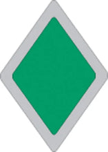 Load image into Gallery viewer, VOSS GREEN PLASTIC REFLECTIVE ATV TRAIL BLAZER DIAMOND 264 RB GR