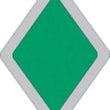 Load image into Gallery viewer, VOSS GREEN PLASTIC REFLECTIVE ATV TRAIL BLAZER DIAMOND 264 RB GR