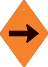 Load image into Gallery viewer, VOSS ORANGE PLASTIC REFLECTIVE TRAIL BLAZER HORIZONTAL ARROW 262 DA HOR