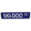 Load image into Gallery viewer, VOSS SKI DOO CIR. - ALUMINUM STREET SIGN 6" X 24" 624SDC