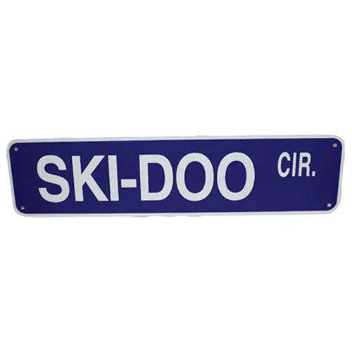 VOSS SKI DOO CIR. - ALUMINUM STREET SIGN 6" X 24" 624SDC