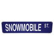 Load image into Gallery viewer, VOSS SNOWMOBILE STREET - ALUMINUM STREET SIGN 6" X 24" 624SST