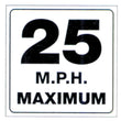 Load image into Gallery viewer, VOSS TRAIL SIGN - 25 MPH MAXIMUM 490-MPH