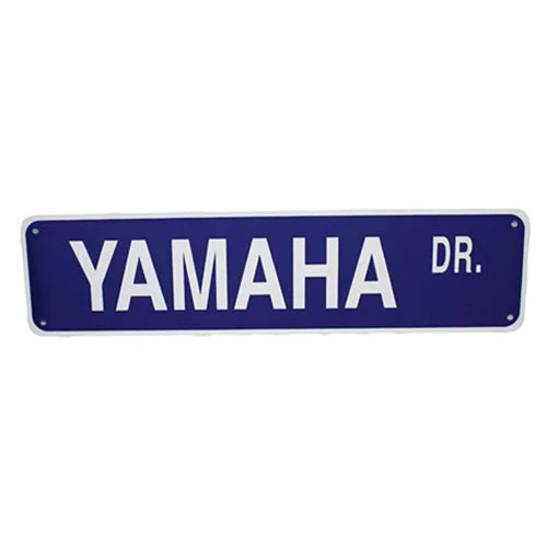 VOSS YAMAHA DRIVE - ALUMINUM STREET SIGN 6" X 24" 624YDR