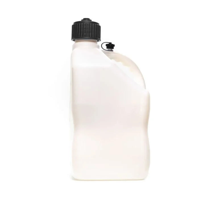 VP Racing WHITE VPSQ 5.5 GAL MS CONTAINER 3522-CA - Back View