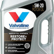 Load image into Gallery viewer, Valvoline 5w20 Motor Oil Restore &amp; Protect 5 Quart Bottle 904562